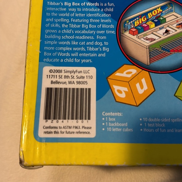 SimplyFun Educational Spelling/Vocabulary Game Play NWT - Picture 10 of 10